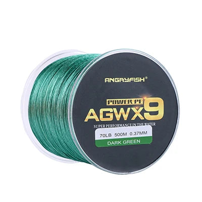 Coastal Tide Cast Braid Super Strong PE Line 15LB-70LB | 500M