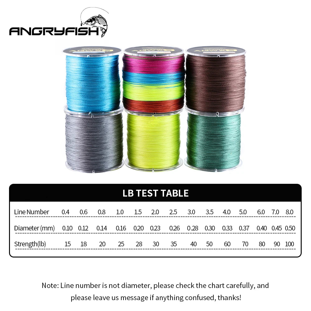 Coastal Tide Cast Braid Super Strong PE Line 15LB-70LB | 500M