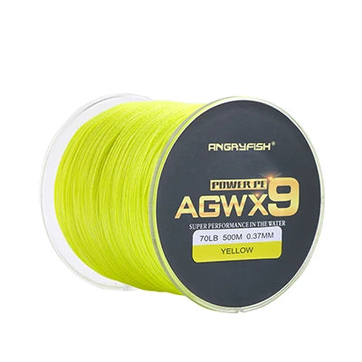 Coastal Tide Cast Braid Super Strong PE Line 15LB-70LB | 500M
