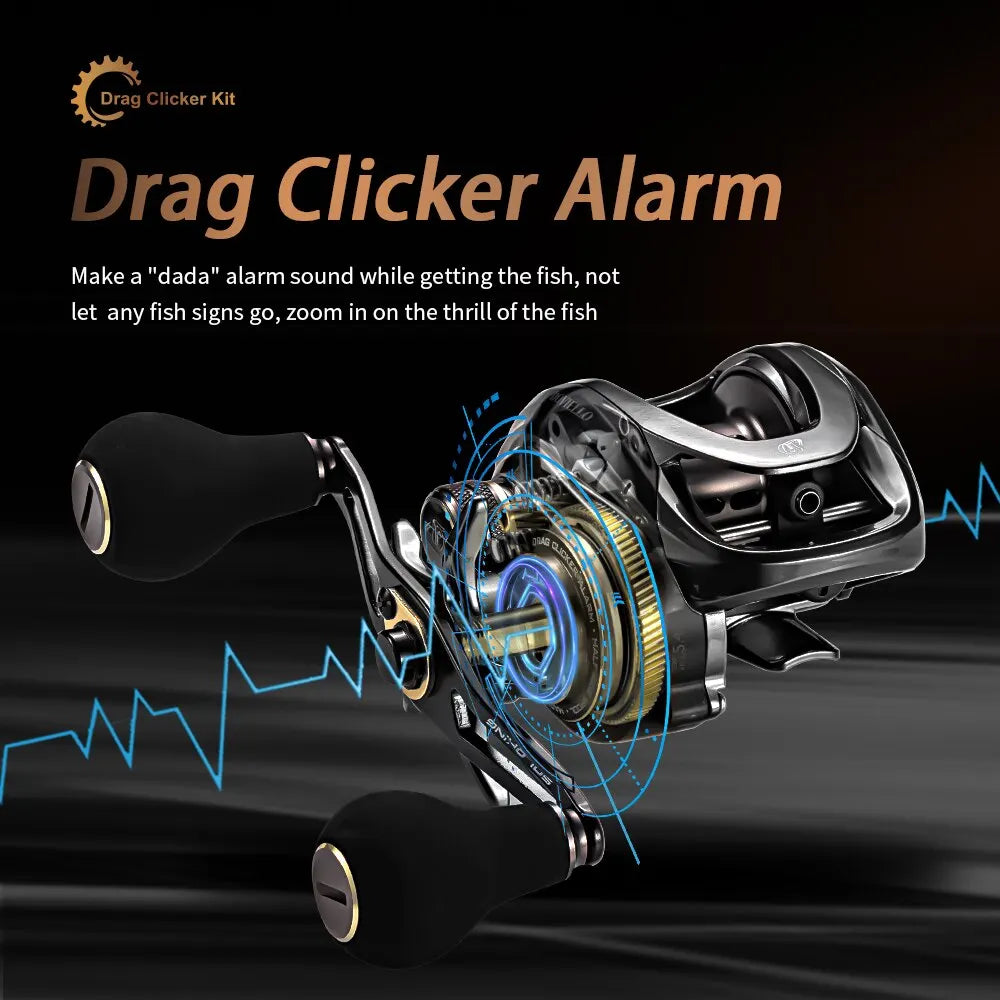 Coastal Ridge HIAW200 Bait Casting Reel